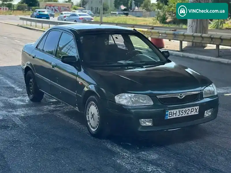 Mazda 323 1998, фото з оголошення 2 з 17, VIN JMZBJ12L200109788