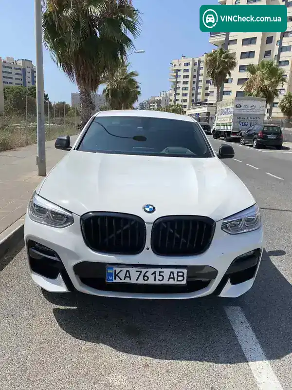 BMW X4 2019, фото з оголошення 2 з 10, VIN WBAUJ71070LE77416