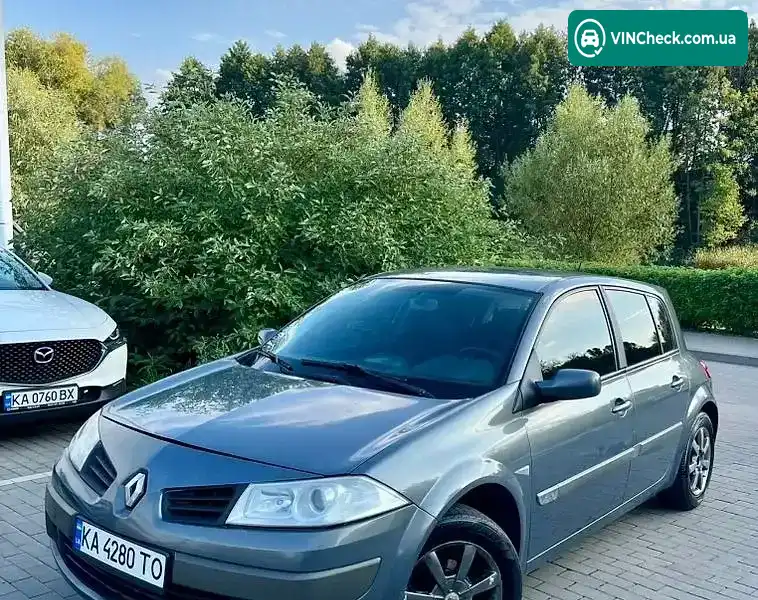 Renault Megane 2006, фото з оголошення 1 з 20, VIN VF1BM1A0H36553949