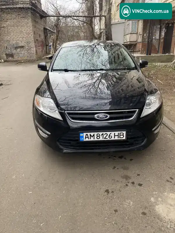 Ford Mondeo 2013, фото з оголошення 2 з 11, VIN WF0EXXGBBEDG78795