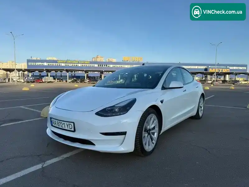 Tesla Model 3 2022, фото з оголошення 1 з 21, VIN 5YJ3E1EA2NF249415