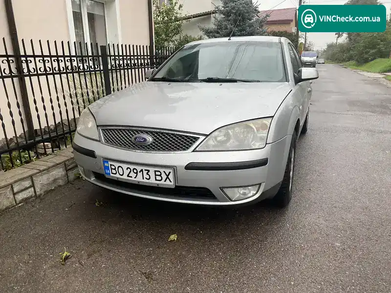 Ford Mondeo 2004, фото з оголошення 1 з 16, VIN WF05XXGBB54T13703