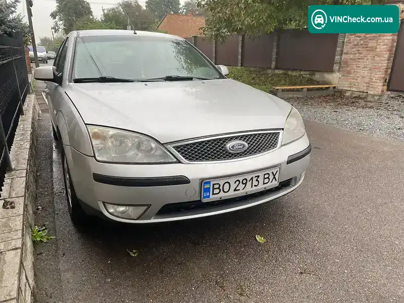 Ford Mondeo 2004, фото з оголошення 2 з 16, VIN WF05XXGBB54T13703