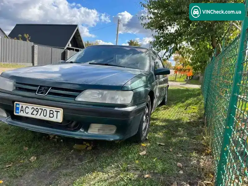 Peugeot 605 1998, фото з оголошення 1 з 10, VIN VF36BRFVE91049251