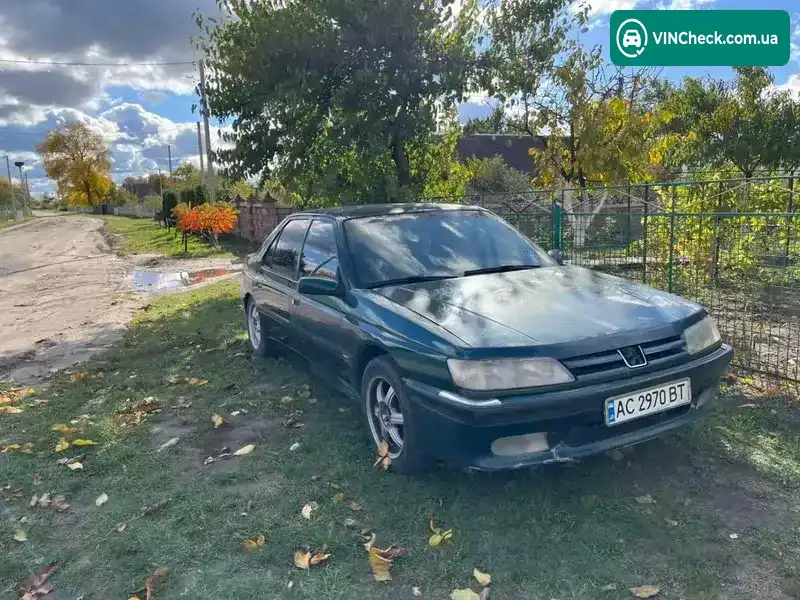 Peugeot 605 1998, фото з оголошення 2 з 10, VIN VF36BRFVE91049251