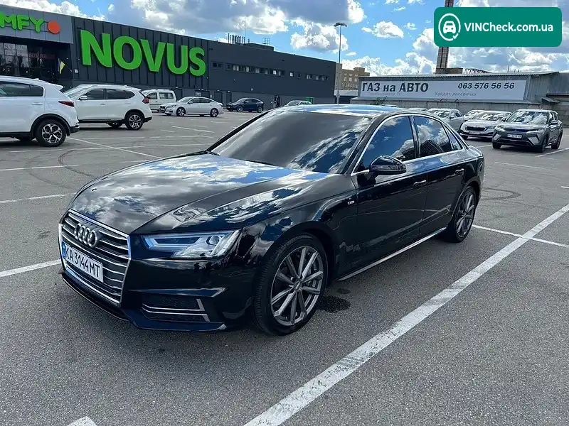 Audi A4 2016, фото з оголошення 2 з 20, VIN WAULNAF46HN007321