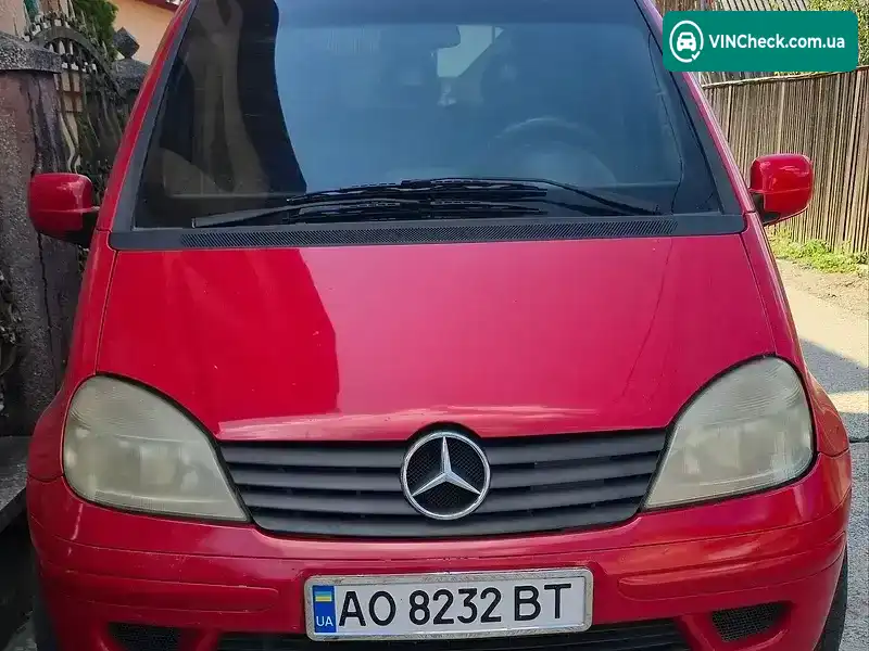 Mercedes-Benz Vaneo 2002, фото з оголошення 1 з 12, VIN WDB4147001N211252