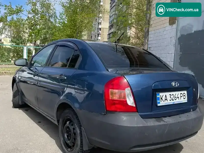 Hyundai Accent 2006, фото з оголошення 2 з 8, VIN NLHCM41AP7Z024123