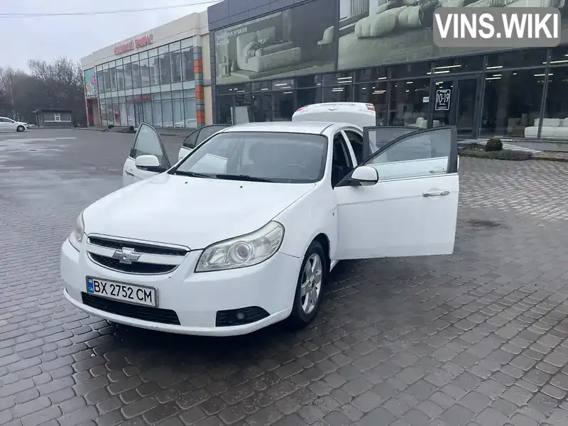Chevrolet Epica 2007, фото з оголошення 1 з 18, VIN KL1LA69LE7B090530