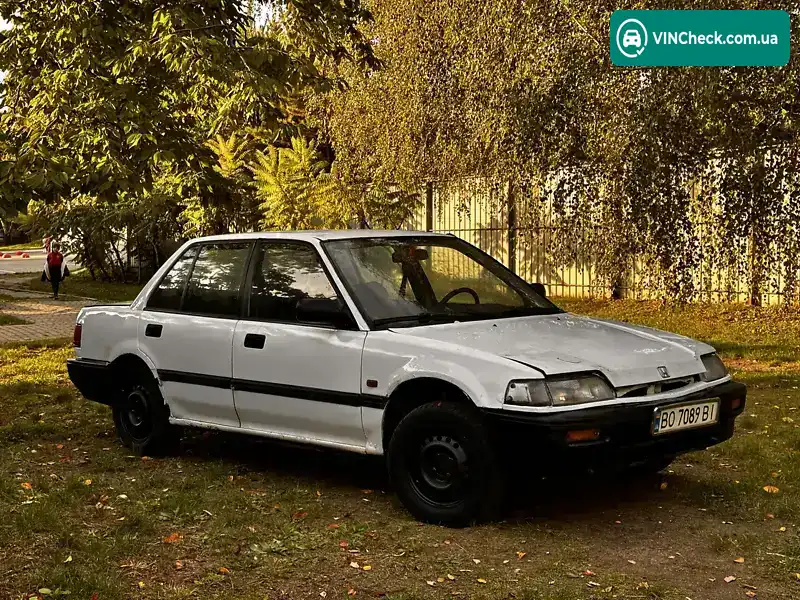 Honda Civic 1988, фото з оголошення 1 з 17, VIN JHMED25200S001061