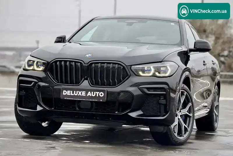 BMW X6 2023, фото з оголошення 1 з 21, VIN WBAGT610609R10381