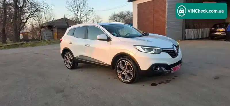 Renault Kadjar 2016, фото з оголошення 1 з 20, VIN VF1RFE00452641696