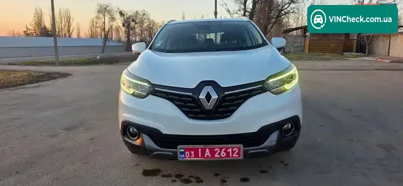 Renault Kadjar 2016, фото з оголошення 2 з 20, VIN VF1RFE00452641696