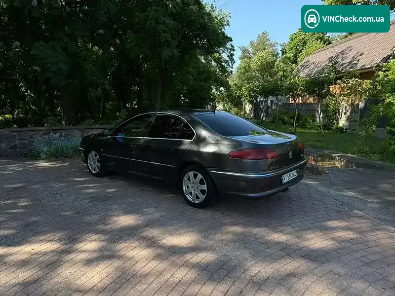 Peugeot 607 2005, фото з оголошення 2 з 19, VIN VF39U4HXE92207169