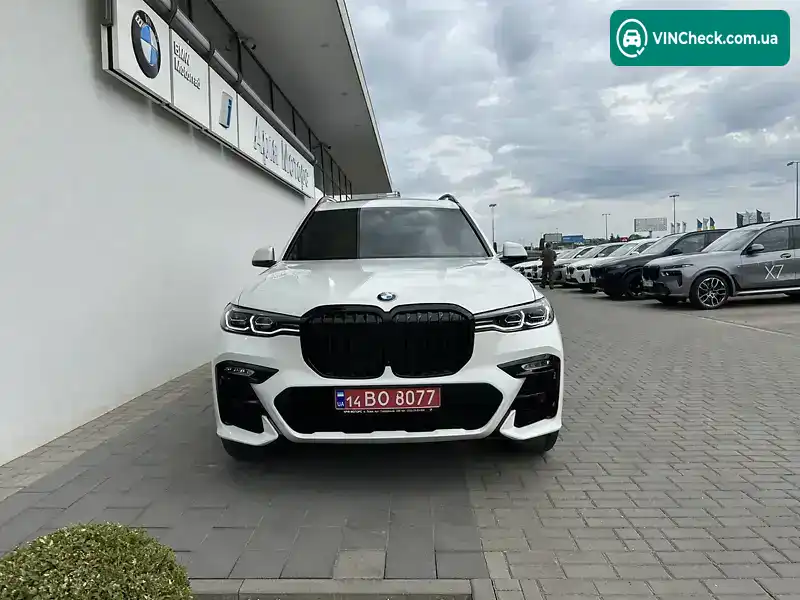BMW X7 2022, фото з оголошення 1 з 20, VIN 5UXCW2C09N9M42960