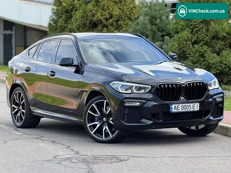 BMW X6 2020, фото з оголошення 1 з 20, VIN WBACY610109D56072