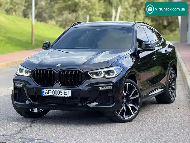 BMW X6 2020, фото з оголошення 2 з 20, VIN WBACY610109D56072