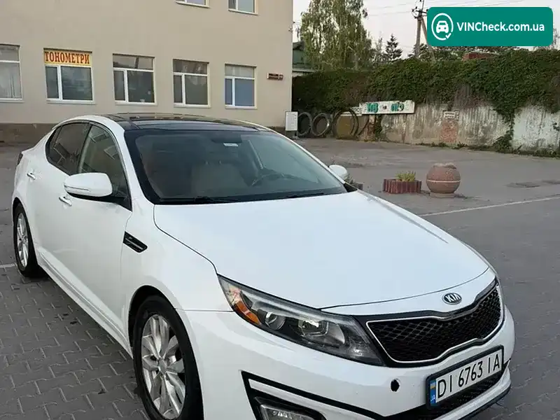 Kia Optima 2014, фото з оголошення 2 з 17, VIN 5XXGN4A7XFG374366
