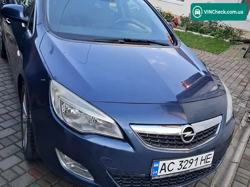 Opel Astra 2011, фото з оголошення 1 з 13, VIN W0LPE8EA9B8117062