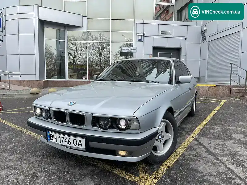 BMW 5 Series 1995, фото з оголошення 1 з 15, VIN WBAHB61040BM29884