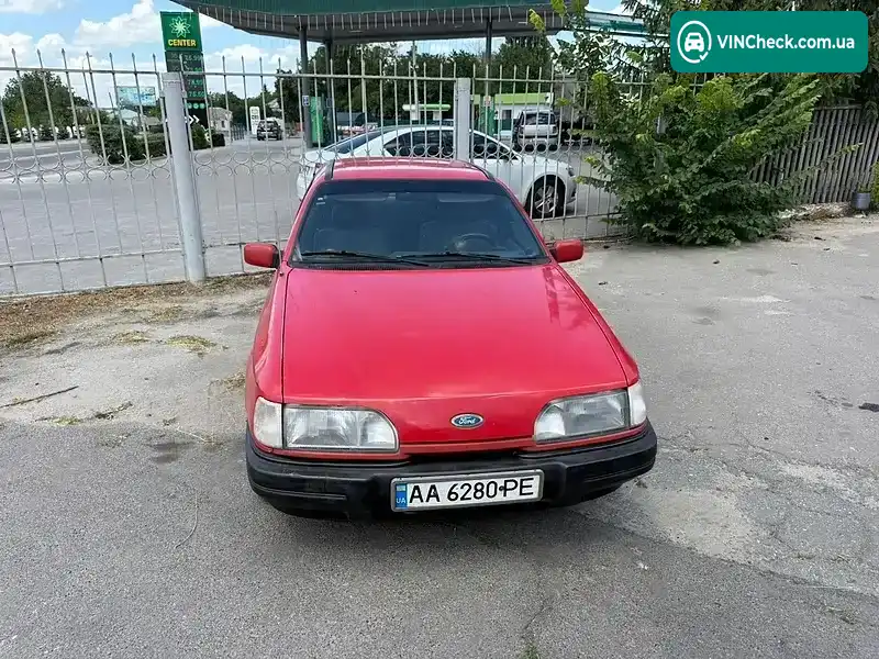 Ford Sierra 1988, фото з оголошення 2 з 6, VIN WF0FXXGBBFJC52005