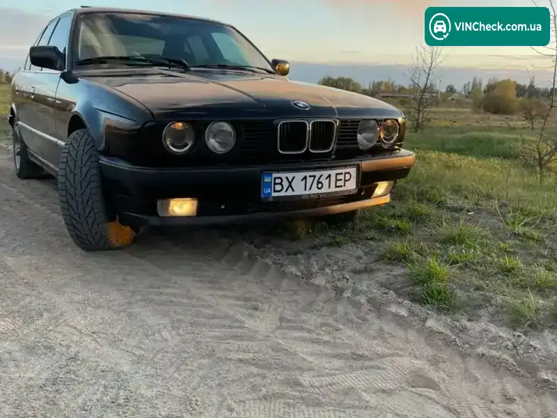 BMW 5 Series 1990, фото з оголошення 1 з 8, VIN WBAHB11080GA75781