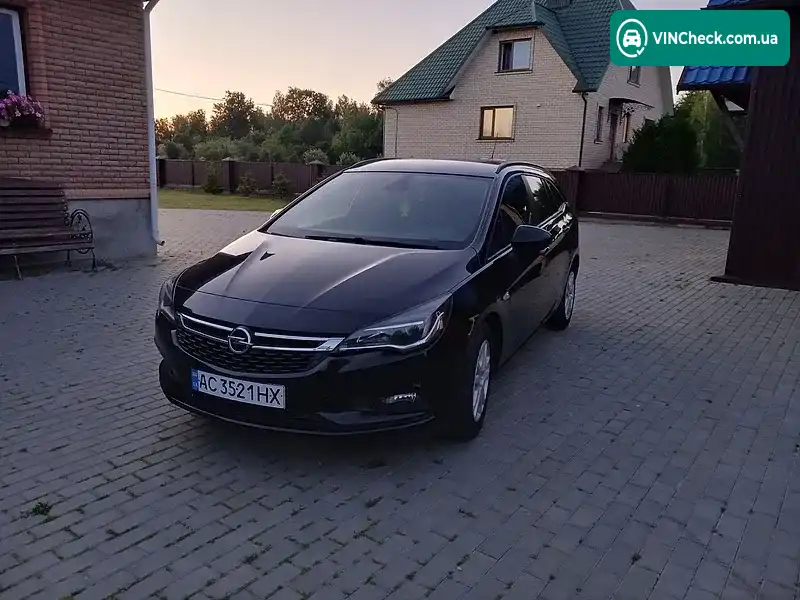 Opel Astra 2019, фото з оголошення 1 з 15, VIN W0VBD8EG8K8032416