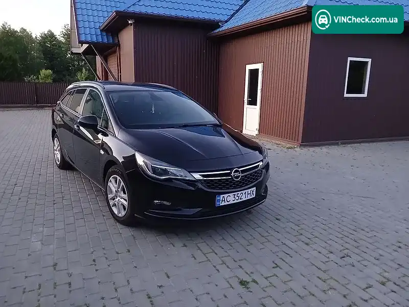 Opel Astra 2019, фото з оголошення 2 з 15, VIN W0VBD8EG8K8032416