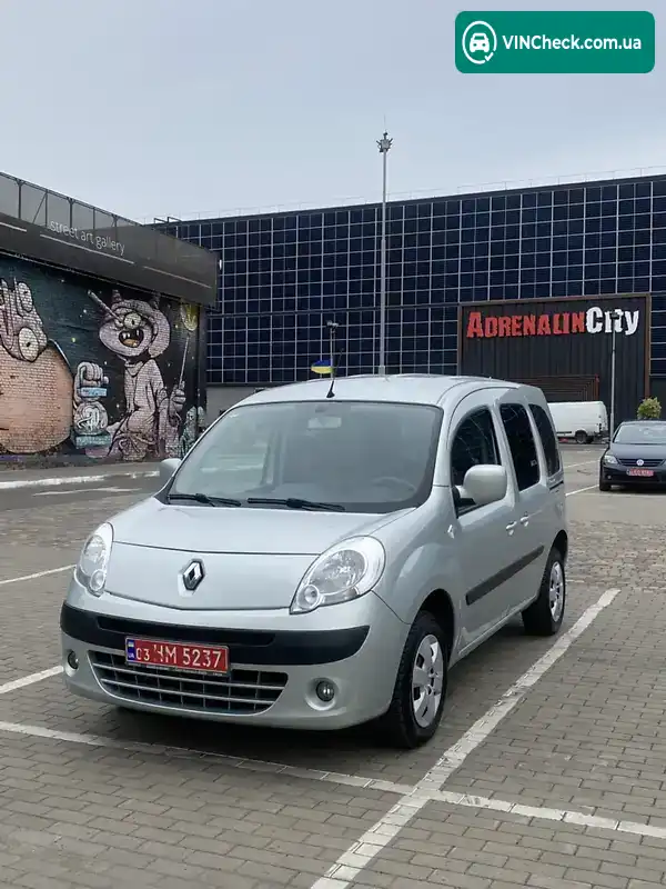 Renault Kangoo 2010, фото з оголошення 2 з 17, VIN VF1KW0BB544043745
