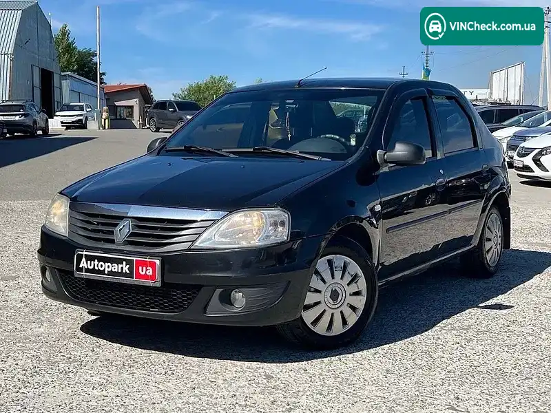 Renault Logan 2010, фото з оголошення 1 з 20, VIN VF1LSREKF43162897