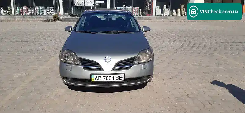 Nissan Primera 2004, фото з оголошення 1 з 20, VIN SJNBAAP12U0202116