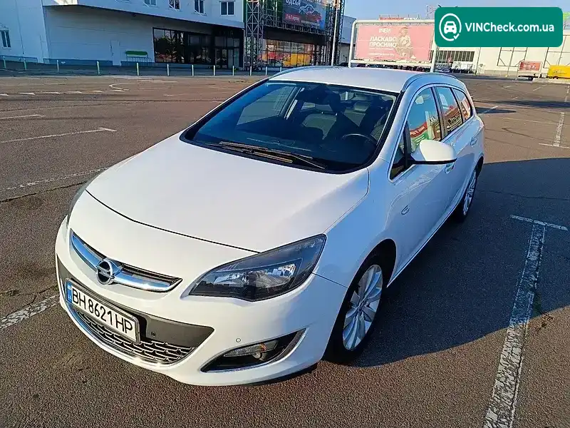 Opel Astra 2013, фото з оголошення 1 з 15, VIN W0LPE8EXXD8044923