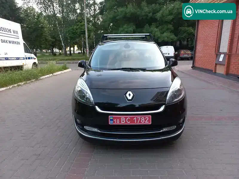 Renault Grand Scenic 2013, фото з оголошення 2 з 17, VIN VF1JZ14B648521362
