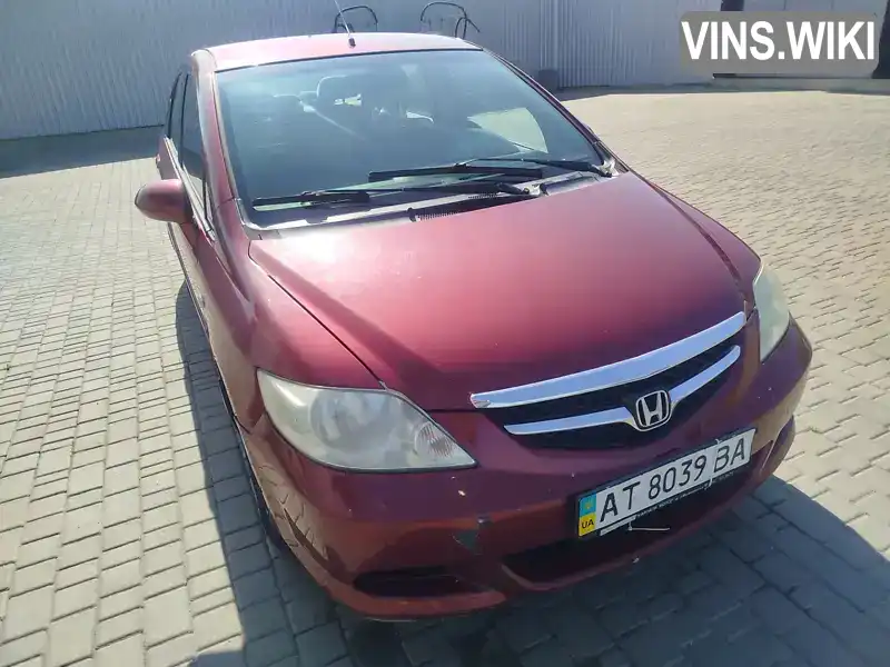 Honda City 2006, фото з оголошення 1 з 21, VIN NLAGE45806W050774