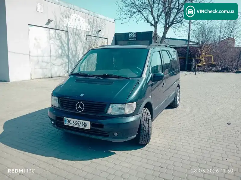 Mercedes-Benz Vito 1998, фото з оголошення 1 з 20, VIN VSA63827413115696