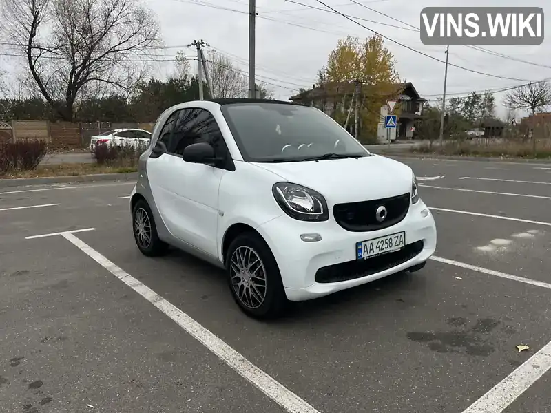 Smart Fortwo 2018, фото з оголошення 1 з 21, VIN WME4533911K337523