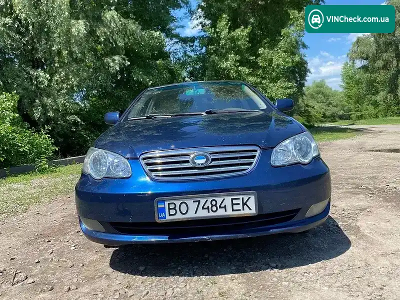 BYD F3 2007, фото з оголошення 1 з 21, VIN LGXC16DG670234077