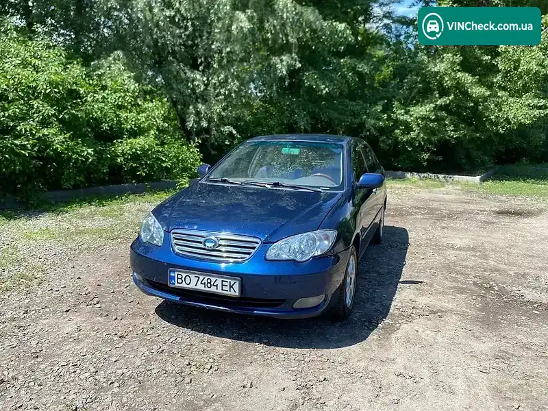 BYD F3 2007, фото з оголошення 2 з 21, VIN LGXC16DG670234077