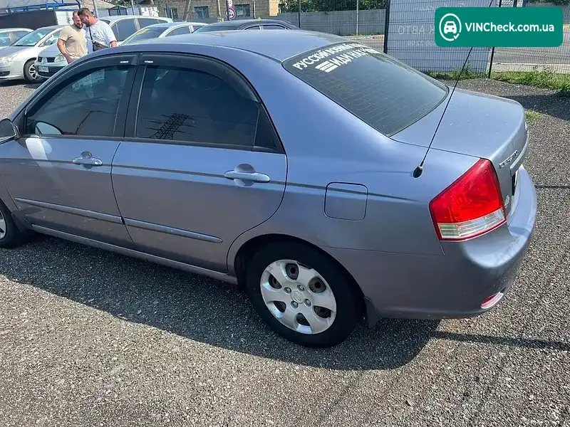 Kia Cerato 2009, фото з оголошення 2 з 6, VIN Y6LFE22729L205374