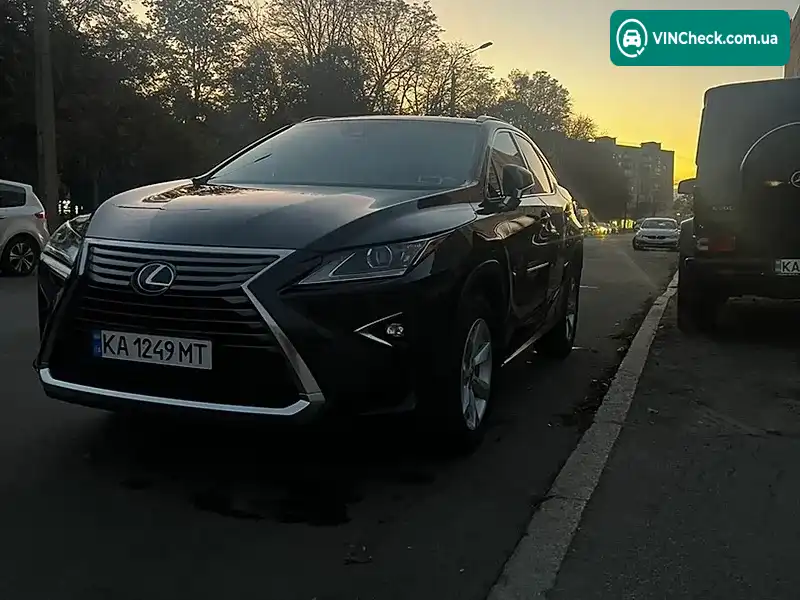 Lexus RX 2017, фото з оголошення 1 з 8, VIN 2T2BZMCA7HC077391