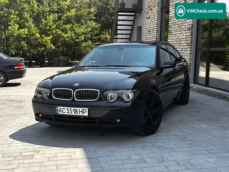 BMW 7 Series 2004, фото з оголошення 1 з 20, VIN WBAGM21020DR57149