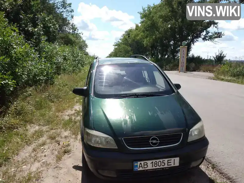 Opel Zafira 1999, фото з оголошення 1 з 21, VIN W0L0TGF75X2251704