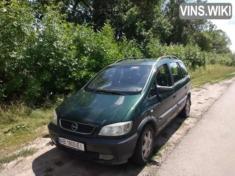 Opel Zafira 1999, фото з оголошення 2 з 21, VIN W0L0TGF75X2251704