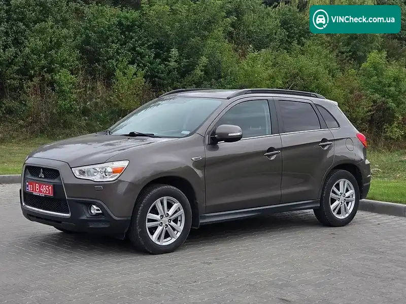 Mitsubishi ASX 2011, фото з оголошення 1 з 20, VIN JMBXJGA6WBZ426889
