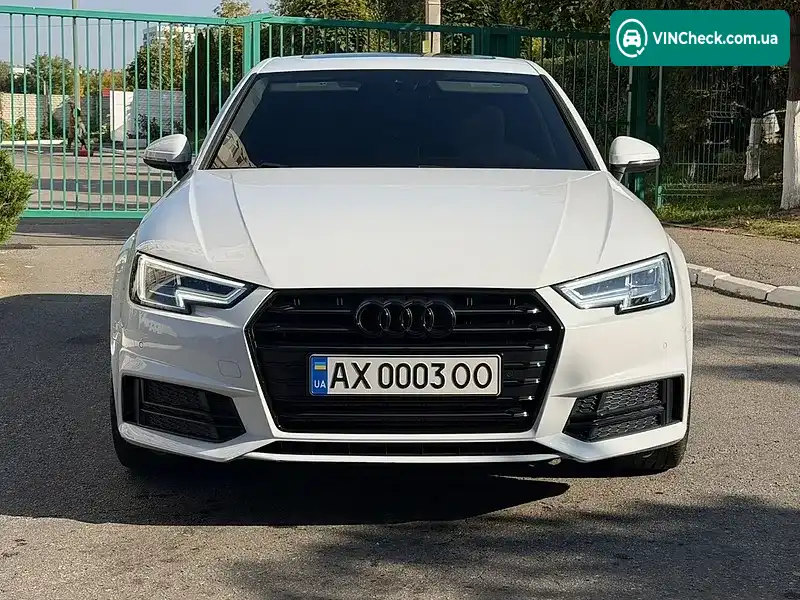 Audi A4 2017, фото з оголошення 1 з 20, VIN WAULMAF43HA159695