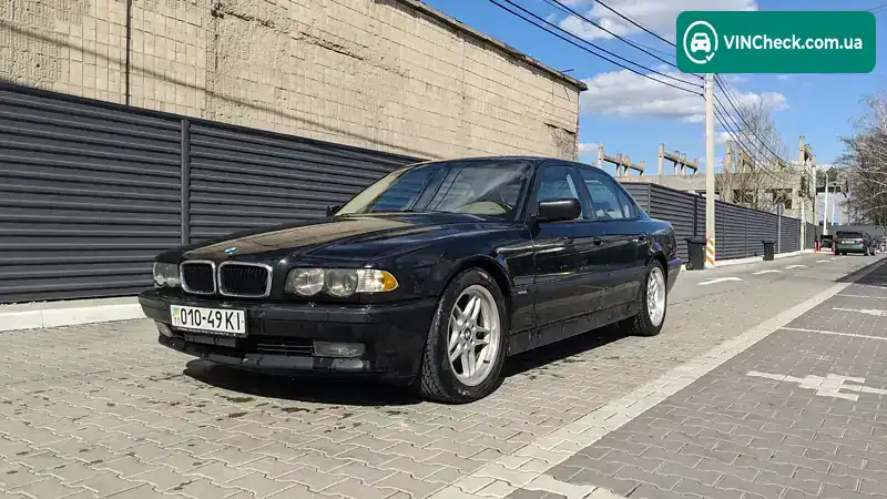 BMW 7 Series 2001, фото з оголошення 1 з 17, VIN WBAGG834X1DN84776