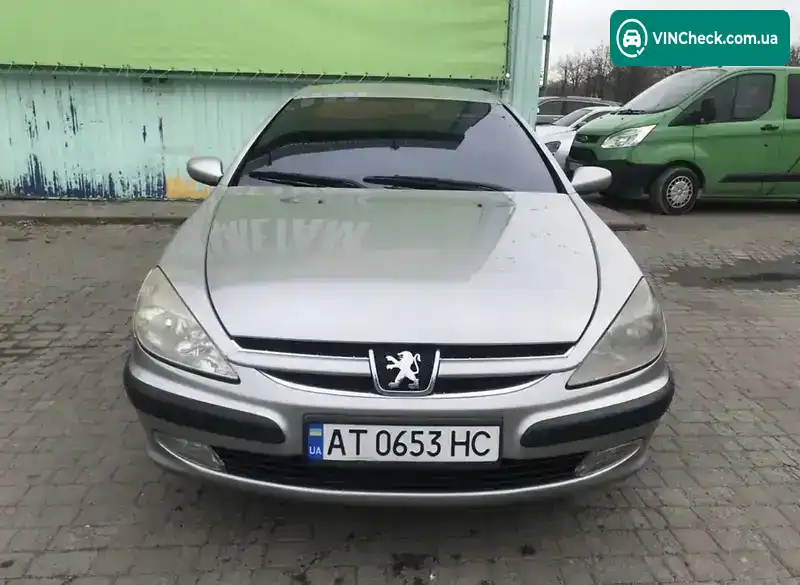 Peugeot 607 2001, фото з оголошення 2 з 9, VIN VF39D4HXE92037850