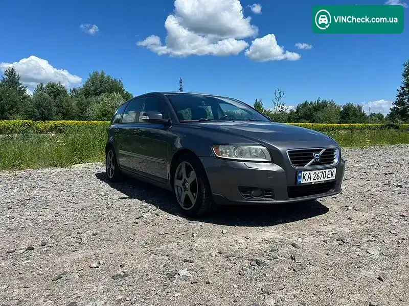 Volvo V50 2008, фото з оголошення 1 з 20, VIN YV1MW765292460877