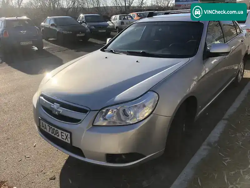 Chevrolet Epica 2008, фото з оголошення 2 з 9, VIN Y6DLF69KE8B111913