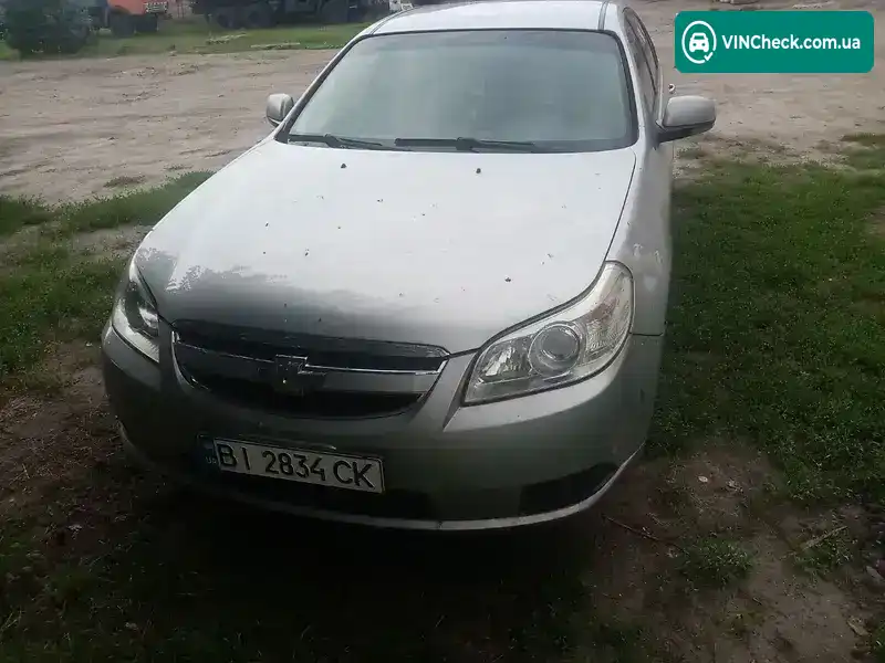Chevrolet Epica 2007, фото з оголошення 1 з 10, VIN Y6DLF69KE7B068829